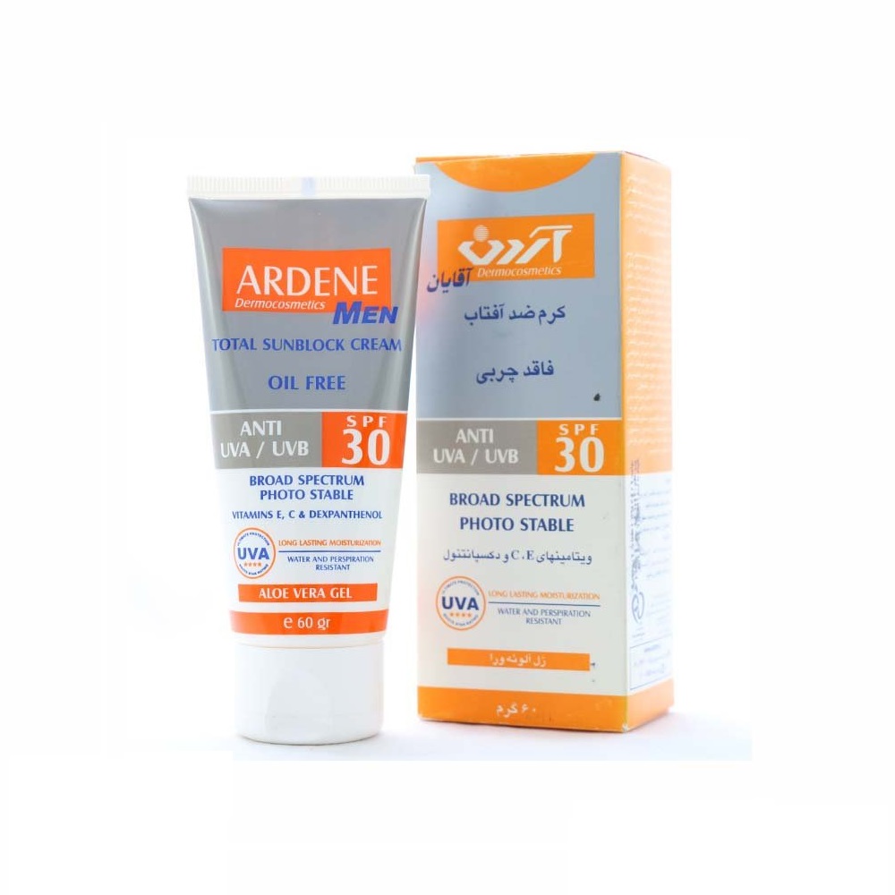آردن کرم ضد آفتاب آقایان spf30